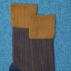 Zkano Boot Socks Large Men's Cushioned Organic Cotton Boot Socks - Slub Effect / Saddle Marl organic-socks-made-in-usa