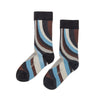 Zkano Crew Medium The Groove - Organic Cotton Socks Crew - Black organic-socks-made-in-usa