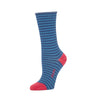Zkano Roll Top Medium Rose - Organic Cotton Socks Roll Top - Cornflower organic-socks-made-in-usa